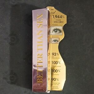 Too Faced Better Than Sex Mascara - Black NIB